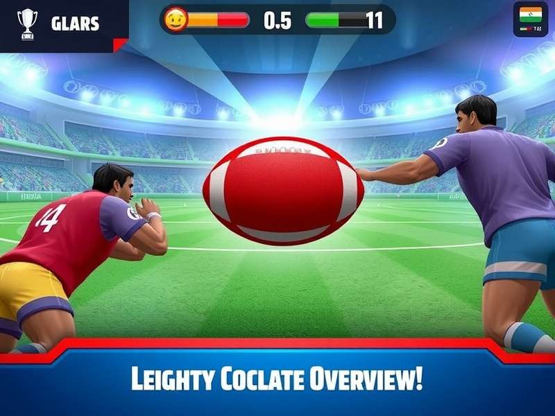 Intense rugby action in India S Rugby Heroes India S Rugby Heroes Gameplay Screenshot